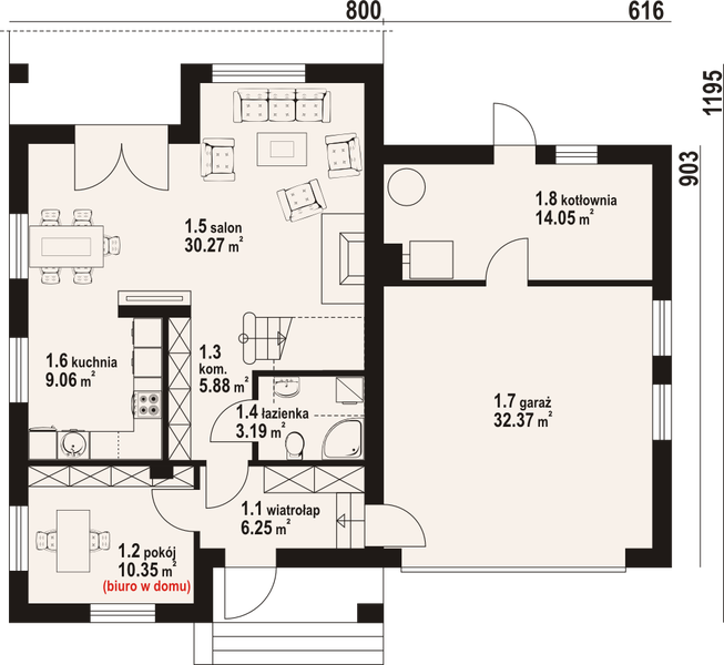 Parter projektu Gładyszów 7
