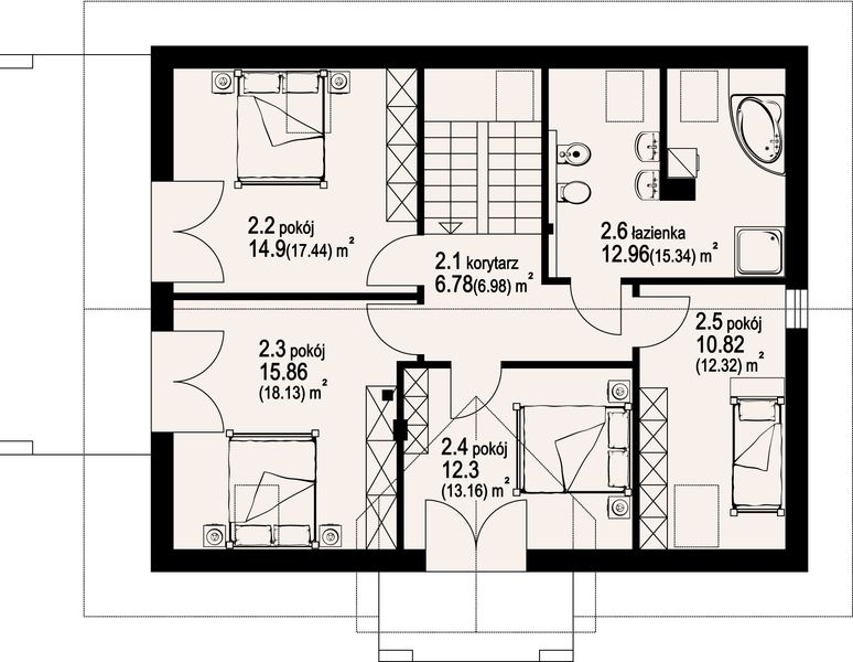 Poddasze projektu Jasło 33