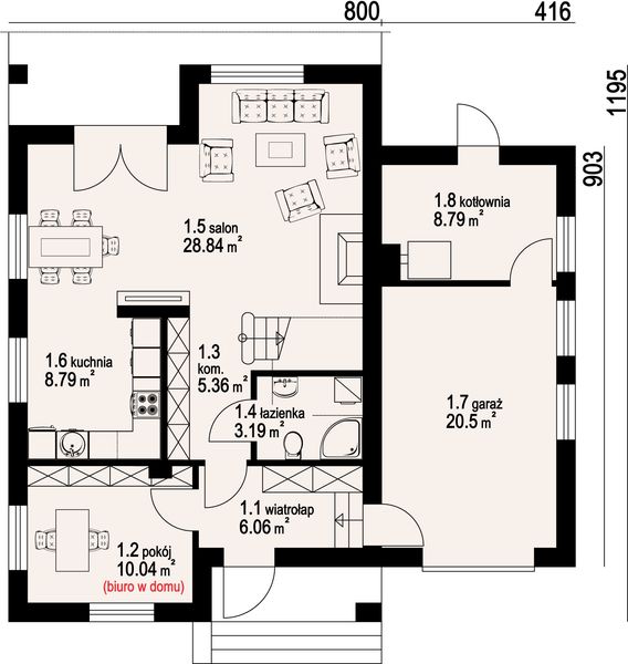 Parter projektu Gładyszów 5