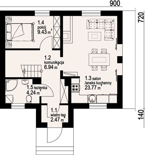 Parter projektu Brzoza mała 2