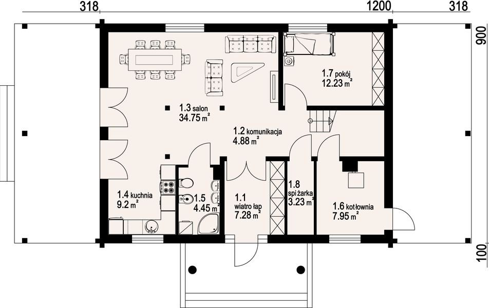 Parter projektu Chmielniki małe dw7k