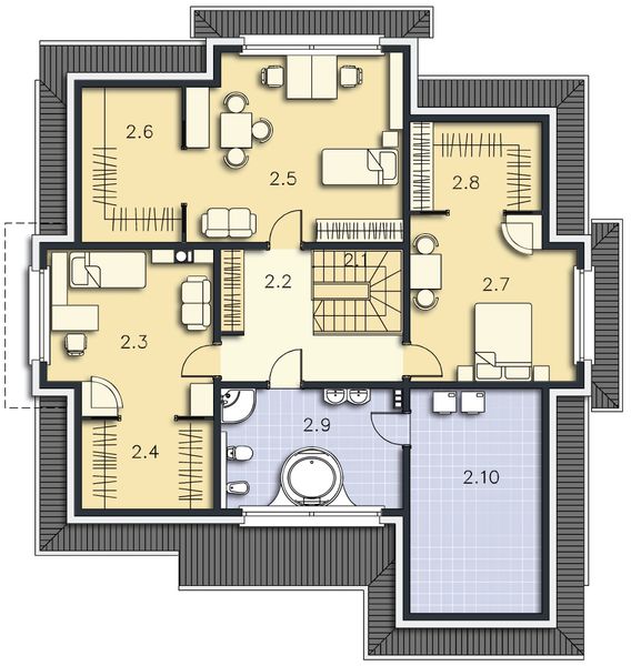 Poddasze projektu Rzym DCP221
