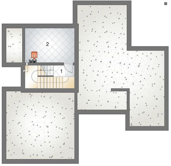 Piwnica projektu JM 120