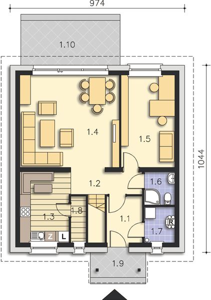 Parter projektu Valletta Pasywny 6 LDP06