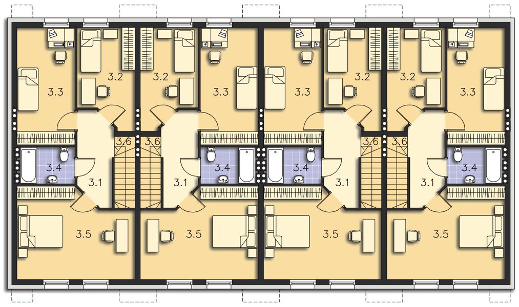 Poddasze projektu Belfort DCSW08