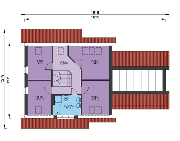 Poddasze projektu W-0613/G