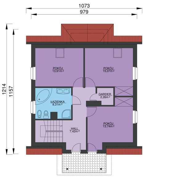 Poddasze projektu W-0904