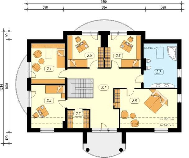 Poddasze projektu Coco