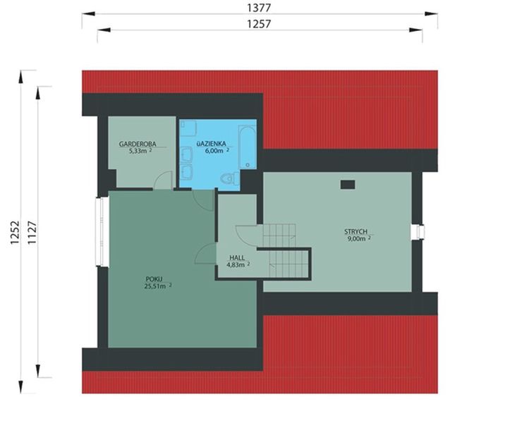 Poddasze projektu W-0112/A