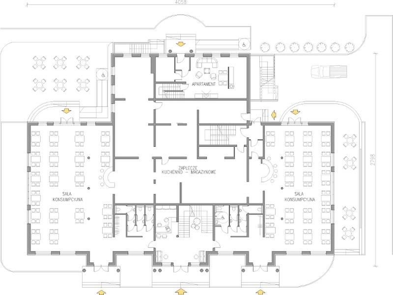 Parter projektu Restauracja z hotelem