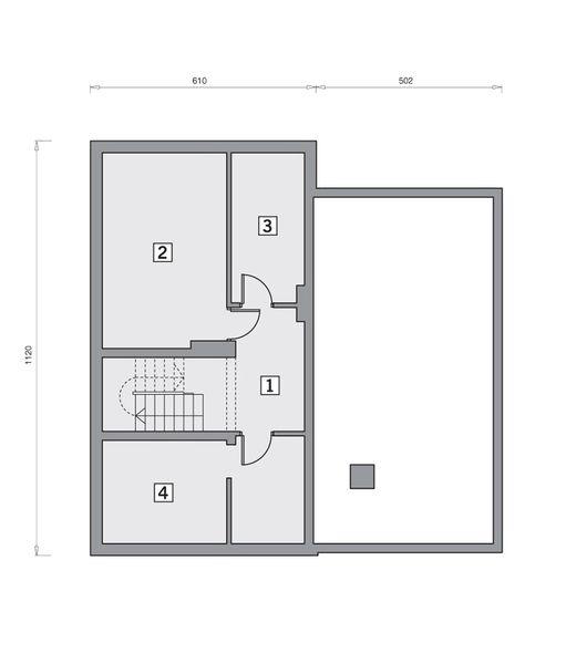 Piwnica projektu W-1002