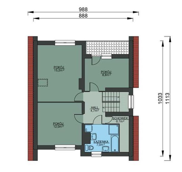 Poddasze projektu W-0232