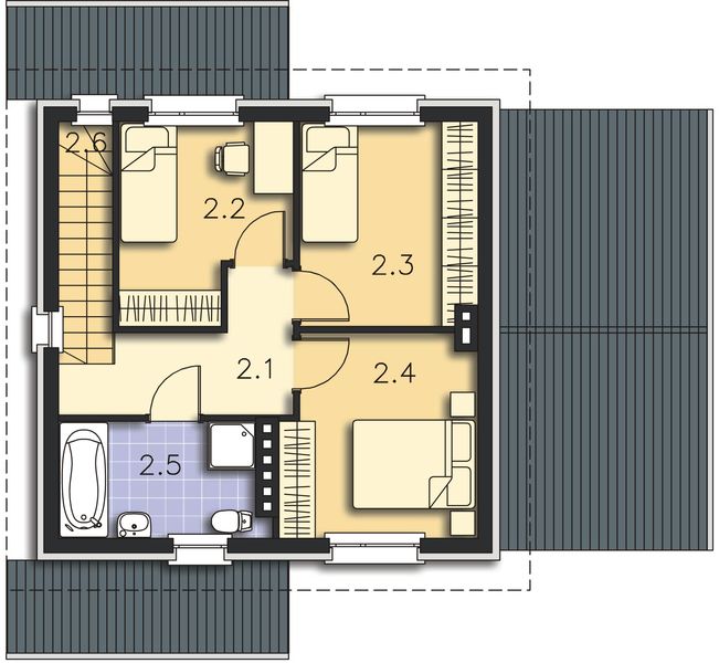 Piętro 1 projektu Glasgow LMP18