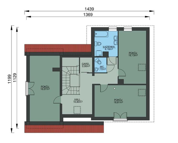 Poddasze projektu W-0918