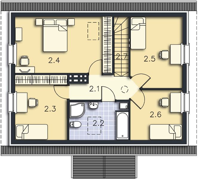 Poddasze projektu Norfolk LMP03