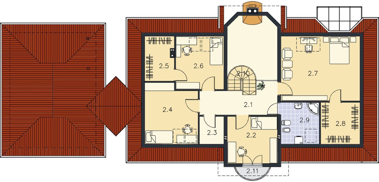 Poddasze projektu Wersal LMP12