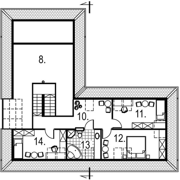 Poddasze projektu Milena