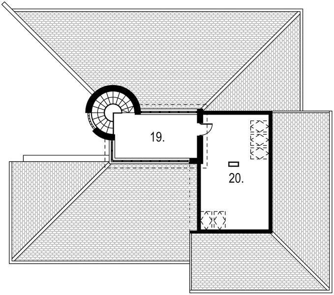 Poddasze projektu Zawilec