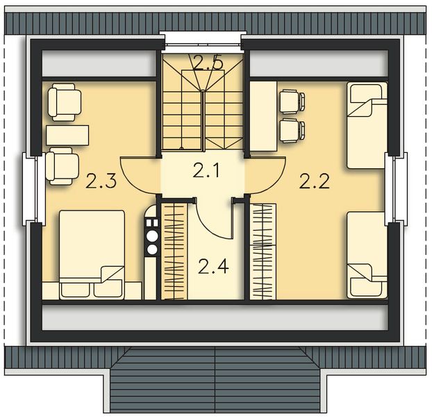 Poddasze projektu Oslo LMP26