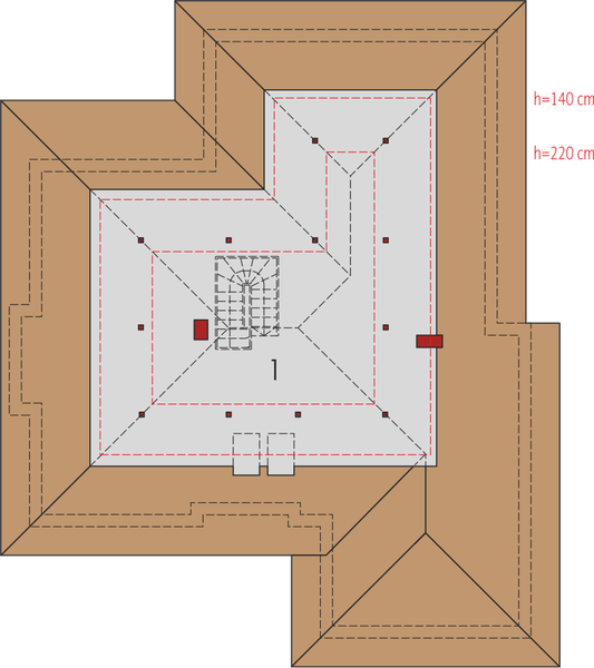Poddasze projektu Kornelia IV G2