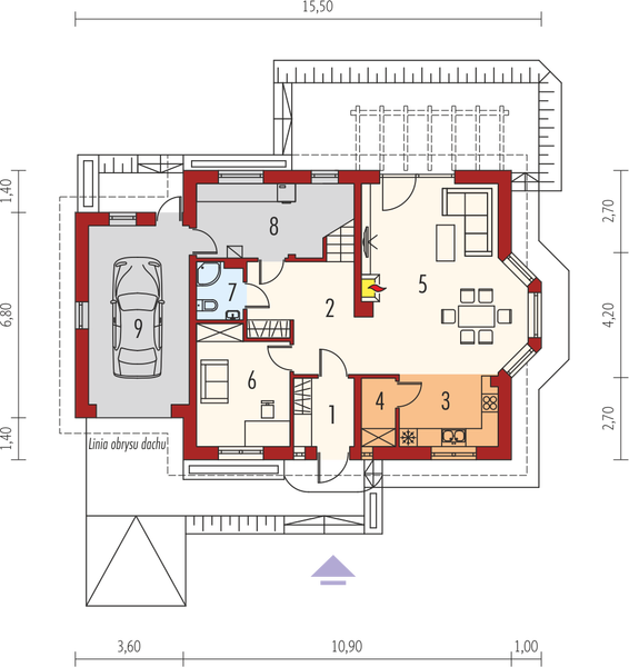 Parter projektu Kajka G1 Mocca