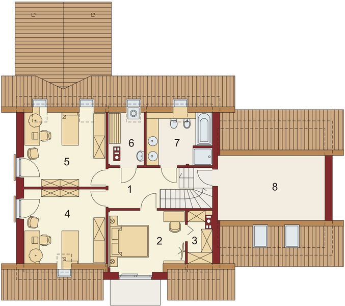 Poddasze projektu Sofokles 2 PS
