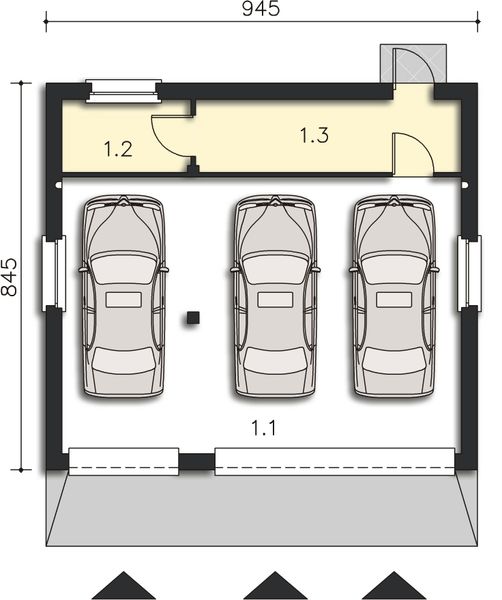 Parter projektu Garaż G13