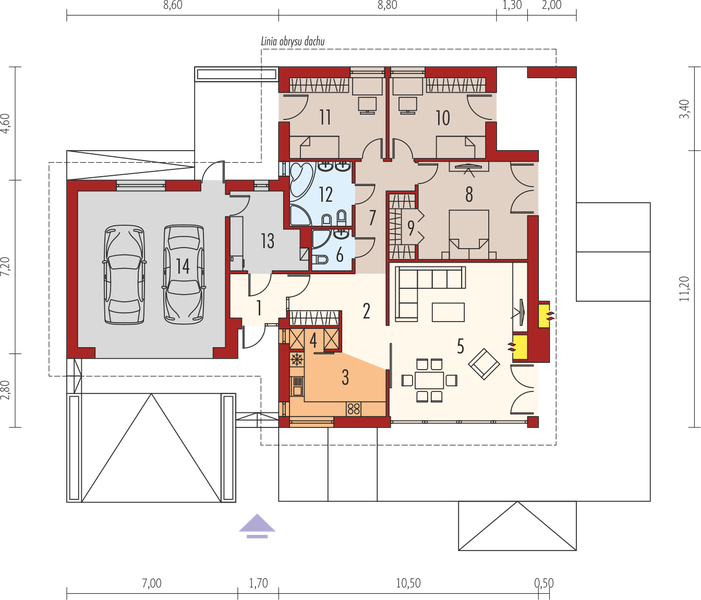 Parter projektu India II G2 (wersja B)