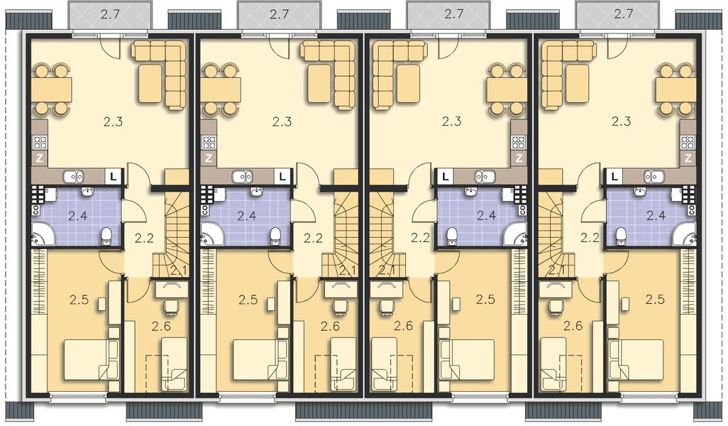 Poddasze projektu Belize LMS10