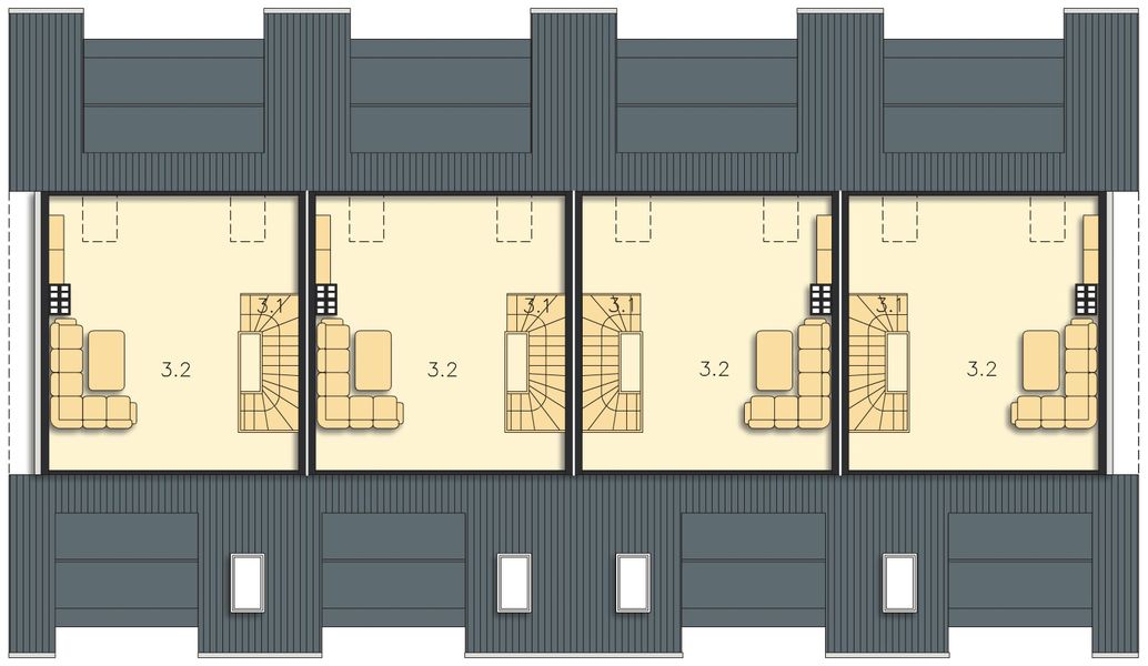 Poddasze II projektu Belize LMS10