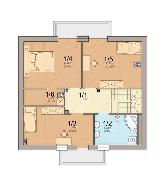 Poddasze projektu Tamarillo 2