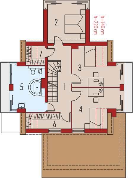 Poddasze projektu Damian G2
