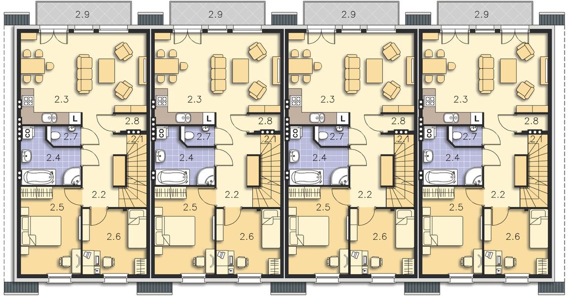 Poddasze projektu Almere DCS14