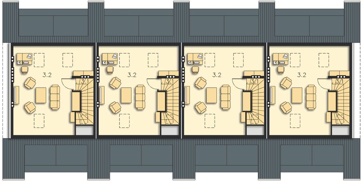 Poddasze II projektu Almere DCS14