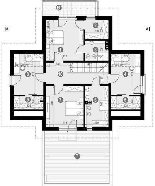 Poddasze projektu HomeKoncept-07