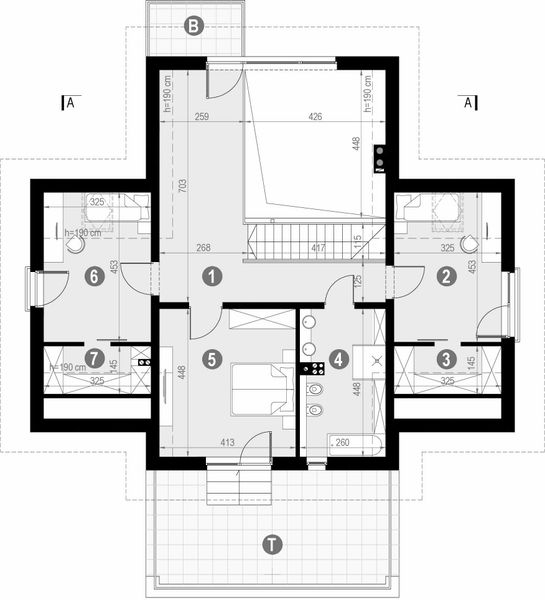 Poddasze projektu HomeKoncept-08
