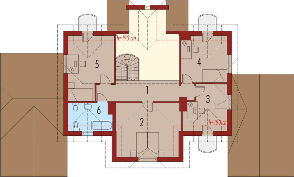 Poddasze projektu Julita G1