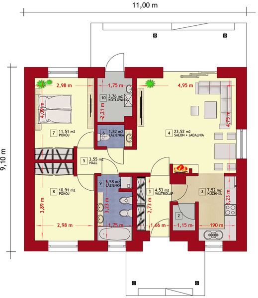 Parter projektu Dom w Arkansas