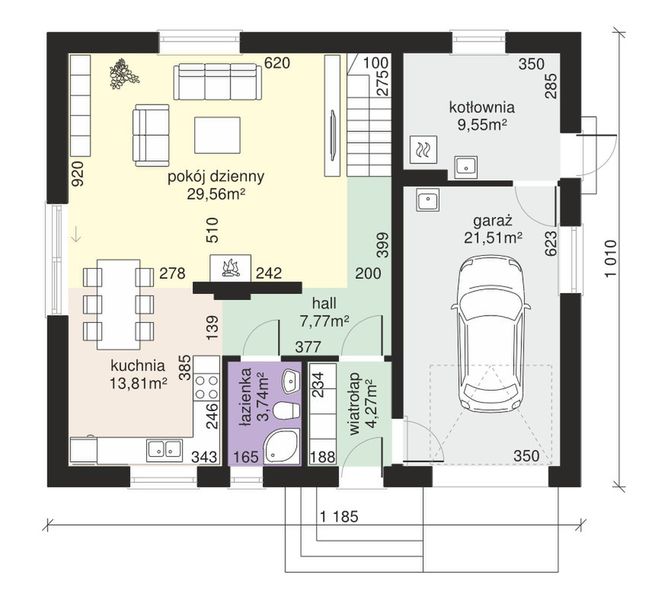 Parter projektu Dom przy Alabastrowej 35