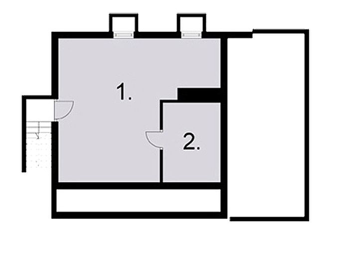 Piwnica projektu BR-227drb