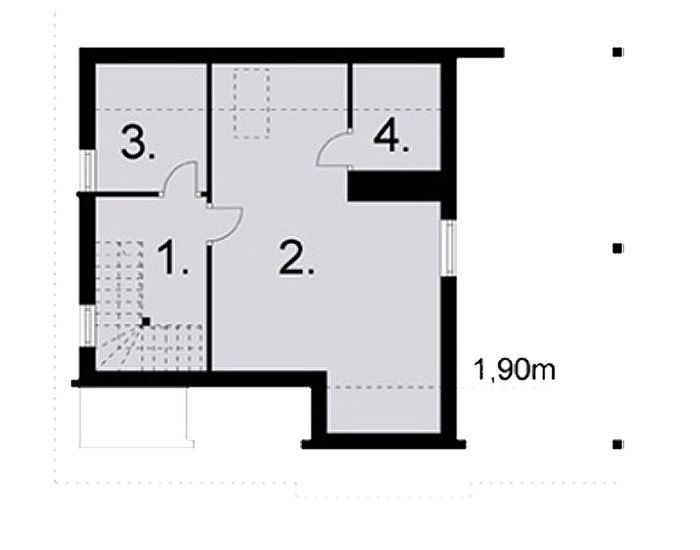 Poddasze projektu BR-227drb