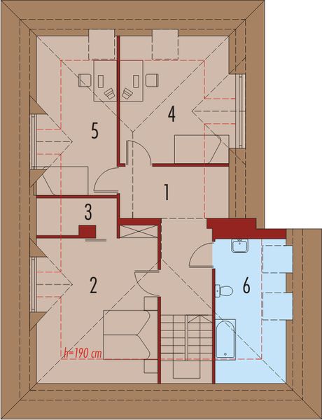 Poddasze projektu Gala