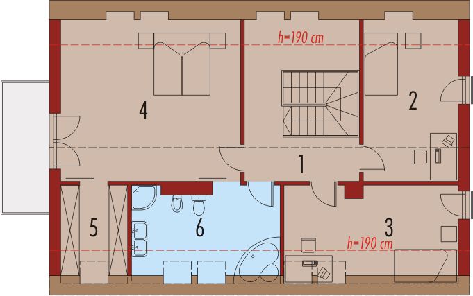 Poddasze projektu Gerda