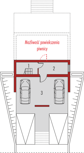 Piwnica projektu Lumina II G2