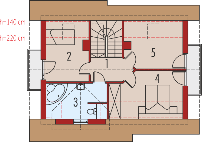 Poddasze projektu Anulka
