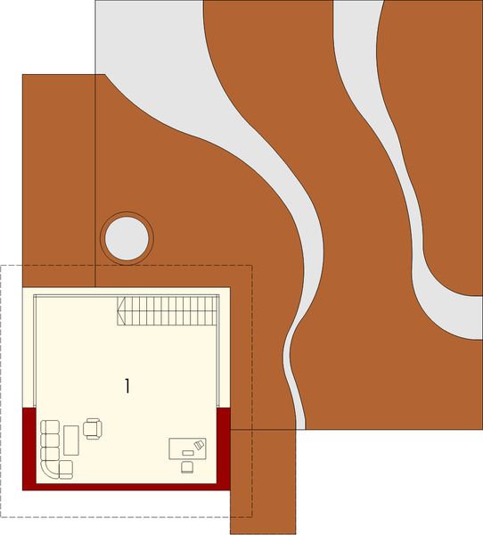 Piętro 1 projektu River G2