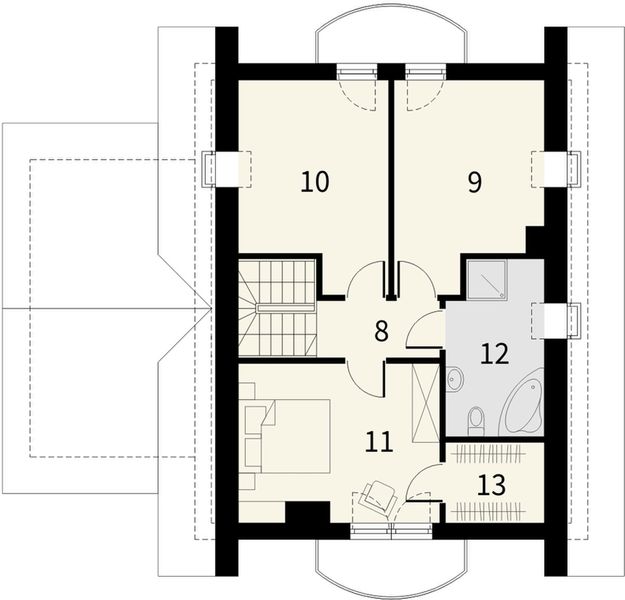 Poddasze projektu Sorbona