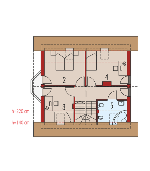 Poddasze projektu Syrenka