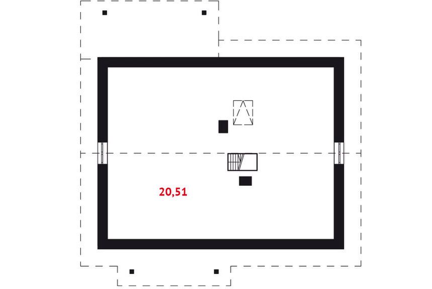Poddasze projektu Gozo