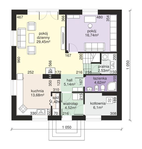 Parter projektu Dom przy Cyprysowej 43